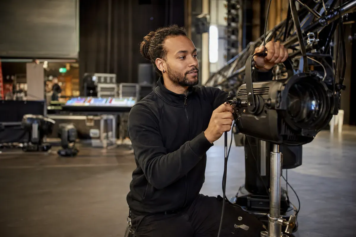 Technicien spectacle en site de divertissement