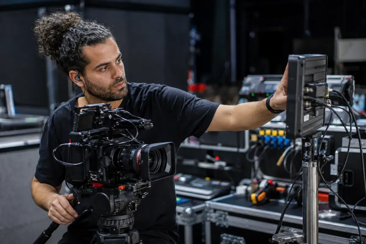 Technicien vidéo