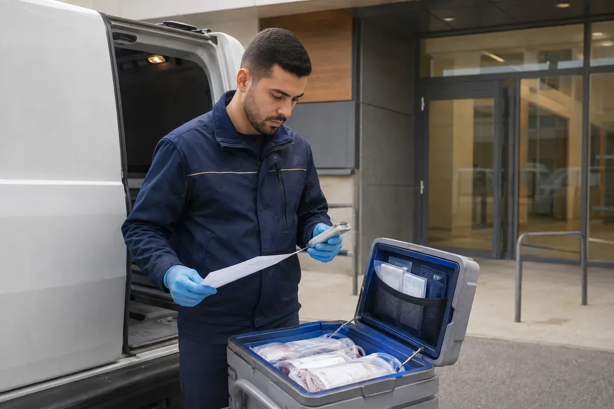 Transporteur de produits de santé