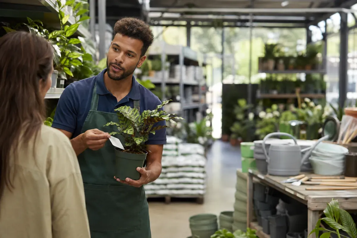 Vendeur conseil en jardinerie
