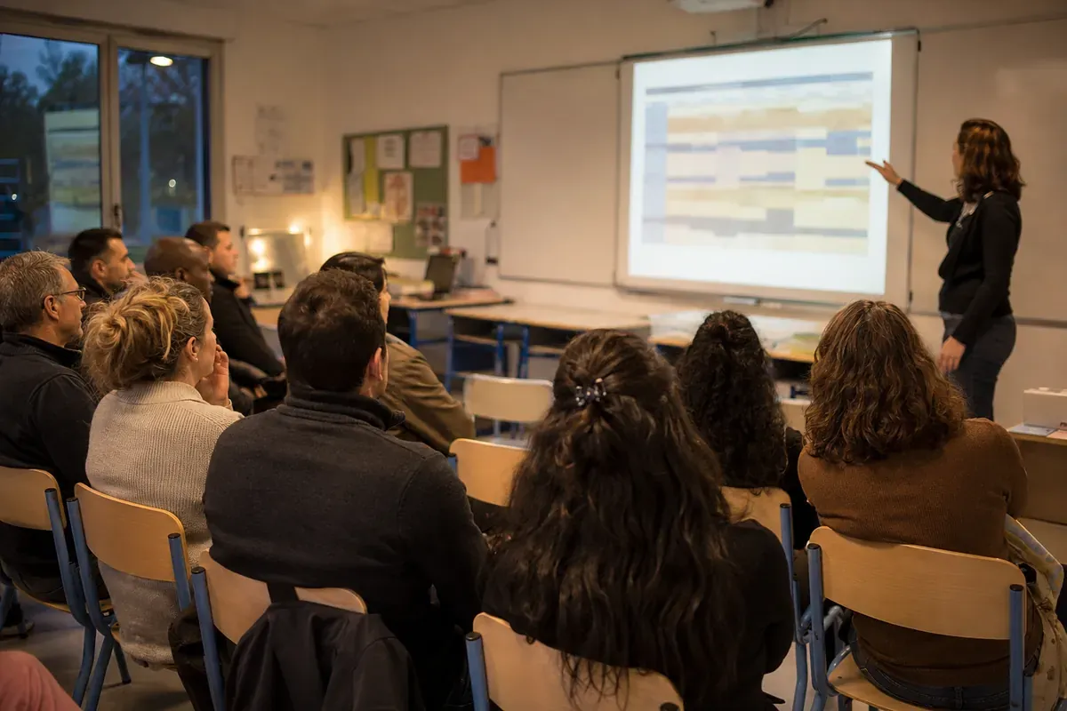 Animer une réunion parents sur l'orientation